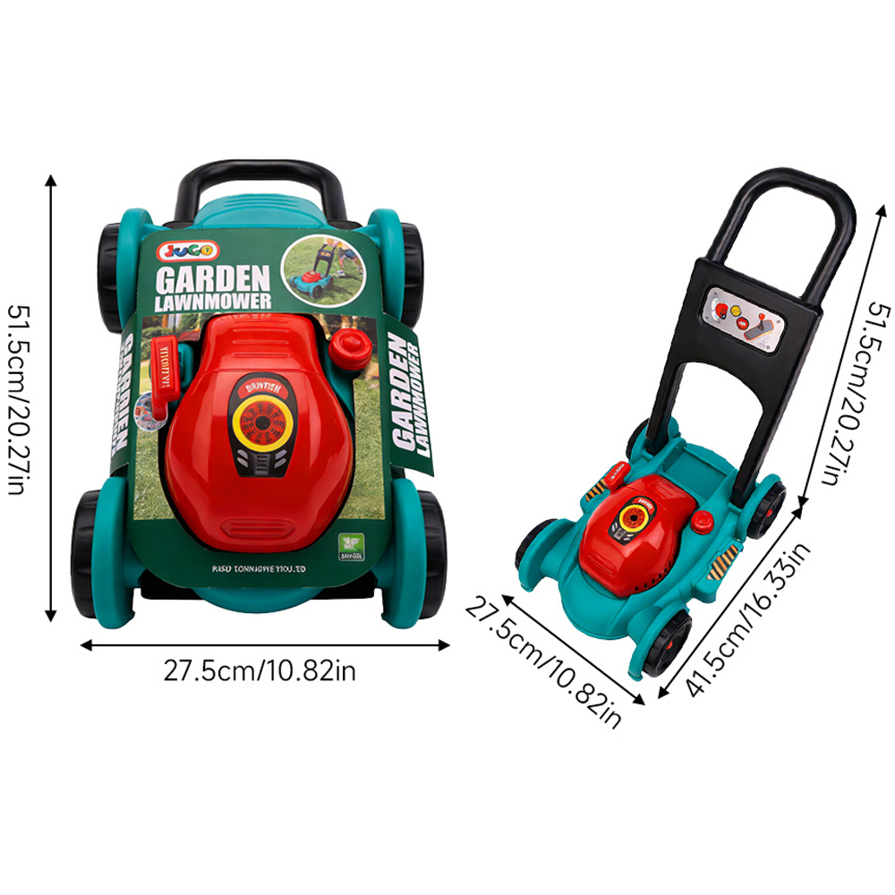 H&O Direct Kids Toy Lawn Mower Pretend Play Set Image 6
