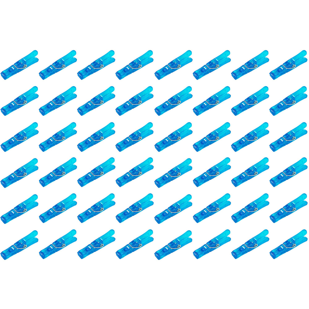 Pack of 24 Addis Aqua Pegs Blue Image 4
