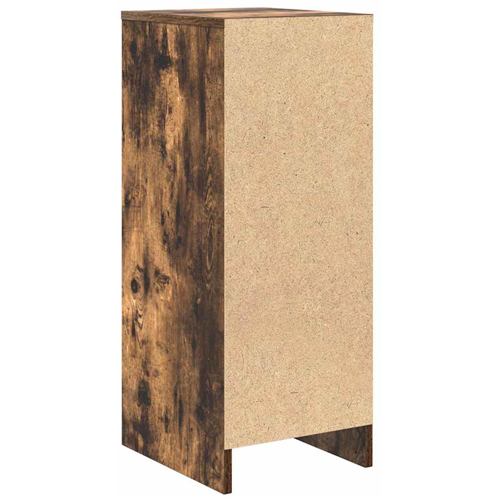 vidaXL 3 Drawer Smoked Oak Sideboard Image 8