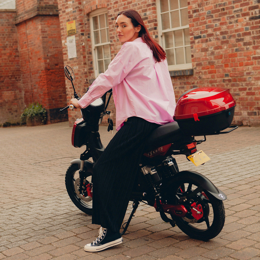 Eskuta SX-250 Voyager Matte Black Electric Bike 48V Image 6