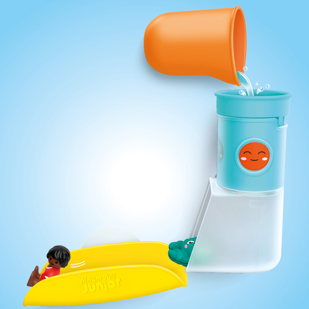 Playmobil Junior Aqua Pour and Play Water Tank with Slide Playset Image 5