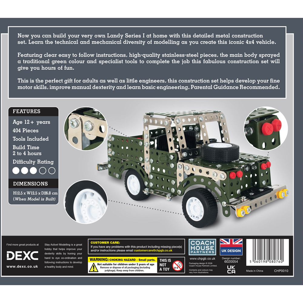 Landy Metal Construction Set 394 Piece Image 2