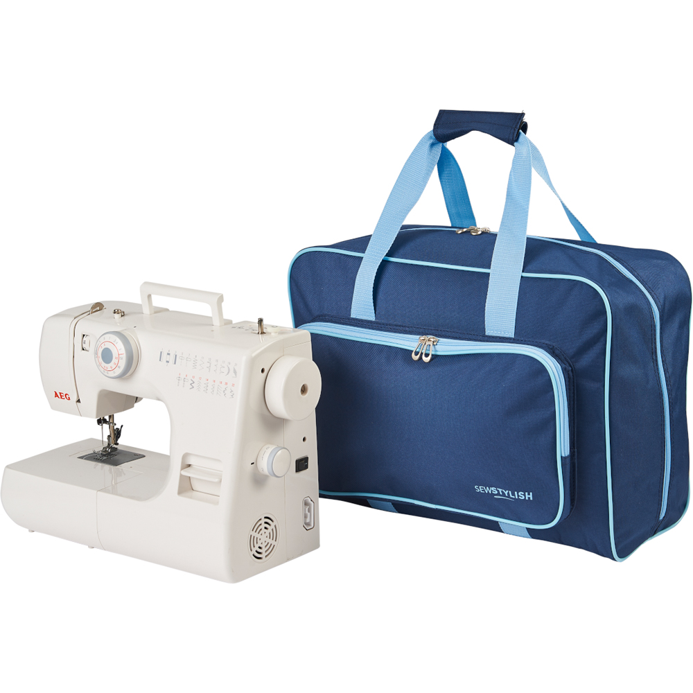 Sewing Online PT660-NAVY Navy Sewing Machine Bag 33 x 45.7 x 20.32cm Image 2