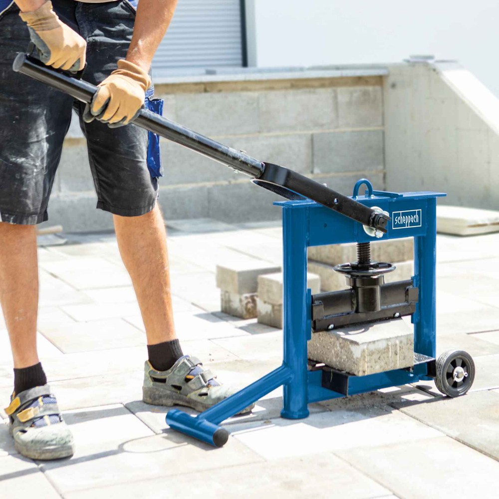 Scheppach HSC130 330mm Stone Splitter with 2 Blades Image 2