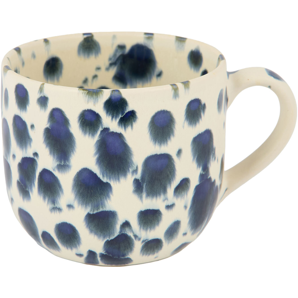 Pack of 4 Blue Speckle Mugs Image 3