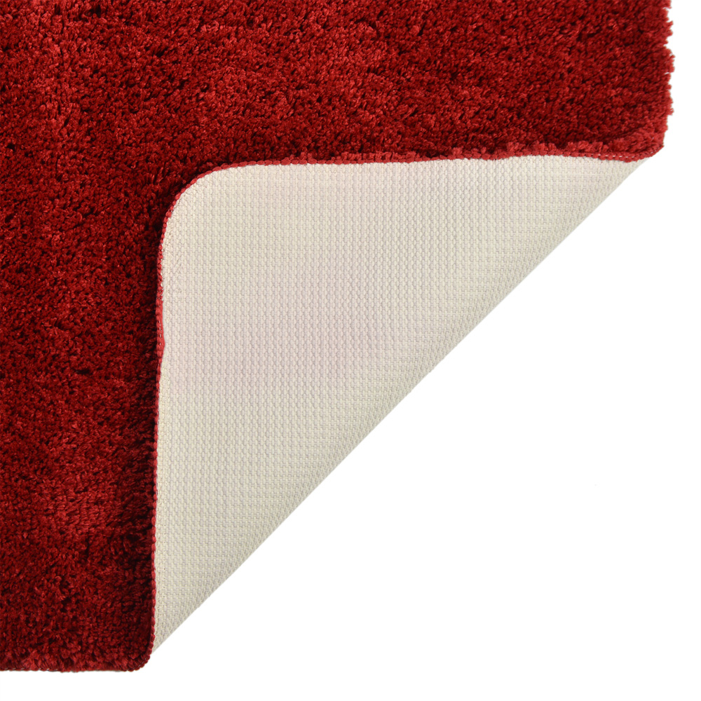 Allure Bath Fashions Wine Microfibre Luxury Non-Slip Bath Mat 50 x 80cm Image 3
