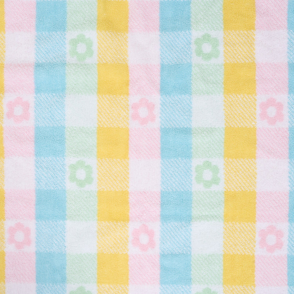 Spring Check Towel Bath Towel Image 3