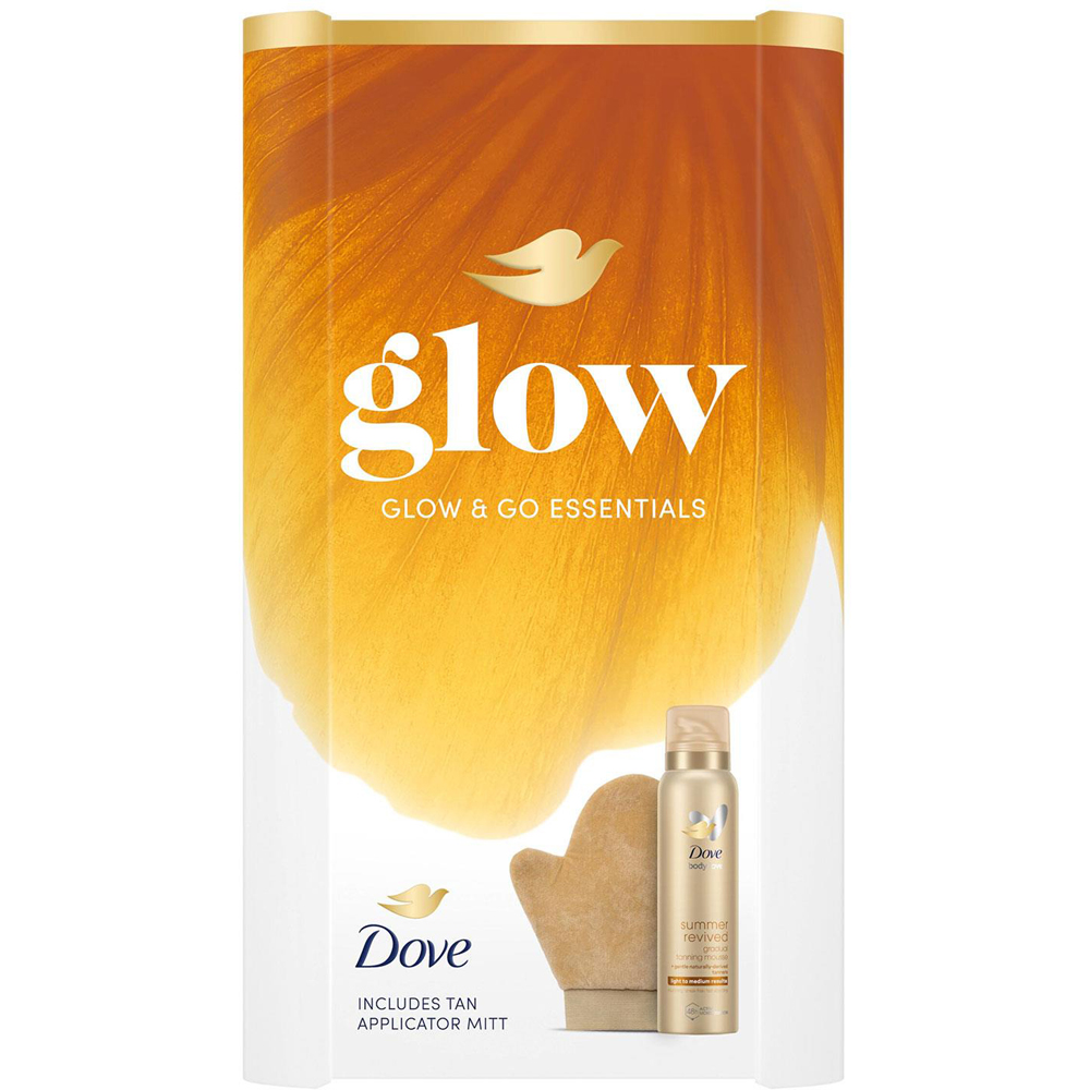 Dove Glow and Go Essentials Skincare Pamper Gift Set 200ml 3 Pack Image 5