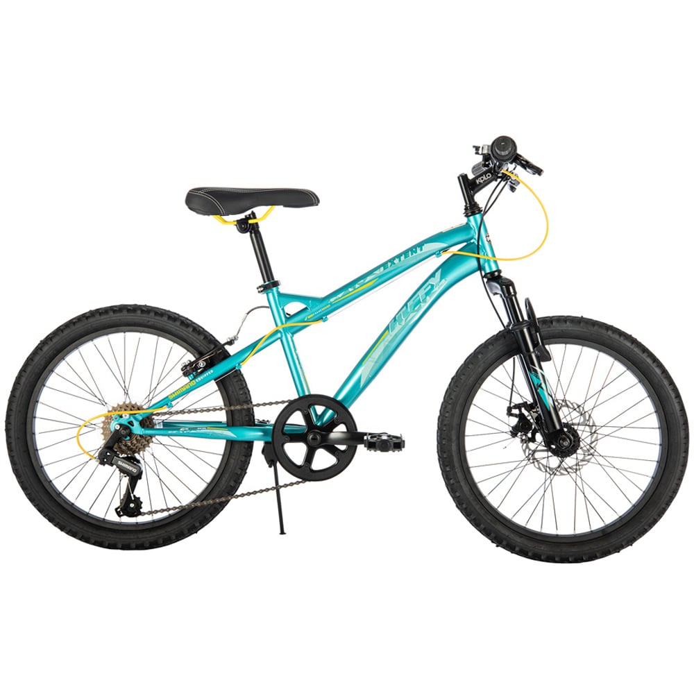 Huffy Extent 20359W Aqua Blue 20 inch Kids Mountain Bike Image 2