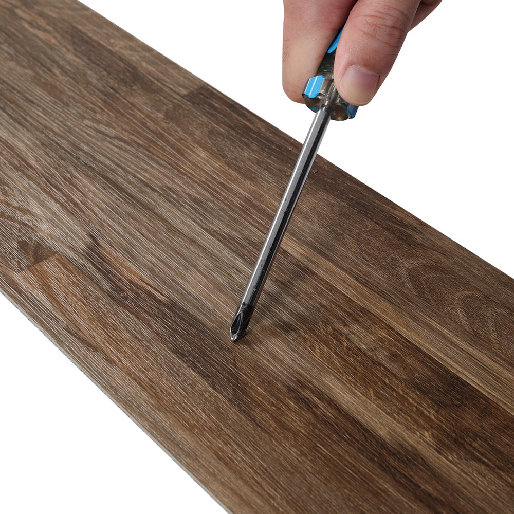 Living and Home PVC Wooden Plank Flooring 36 Pack Image 6