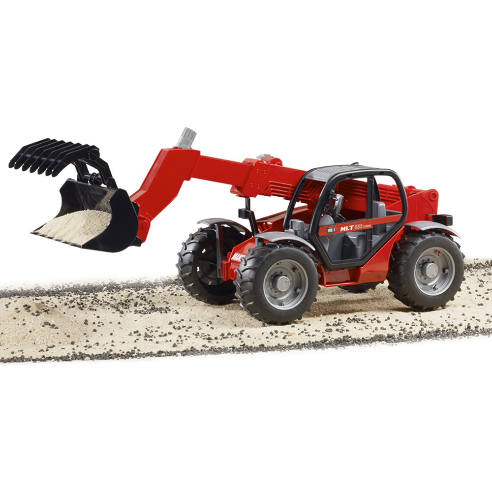 Bruder Kids Manitou MLT 633 Telescopic Loader Playset Model Image 6