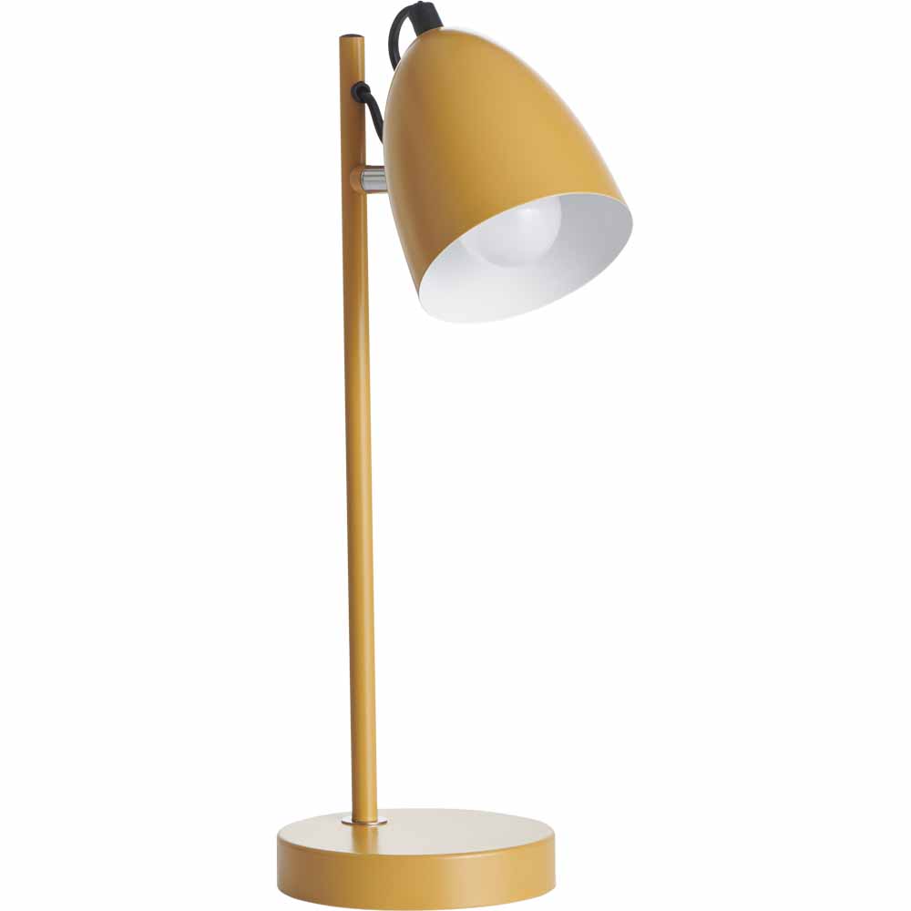 Wilko Mustard Task Lamp Wilko