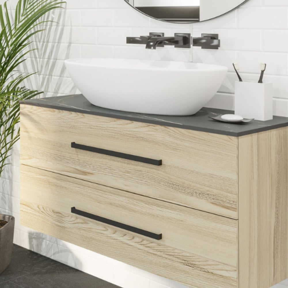 Wetwall Marbre Celeste Compact Vanity Worktop 1500 x 425 x 12mm Image 1