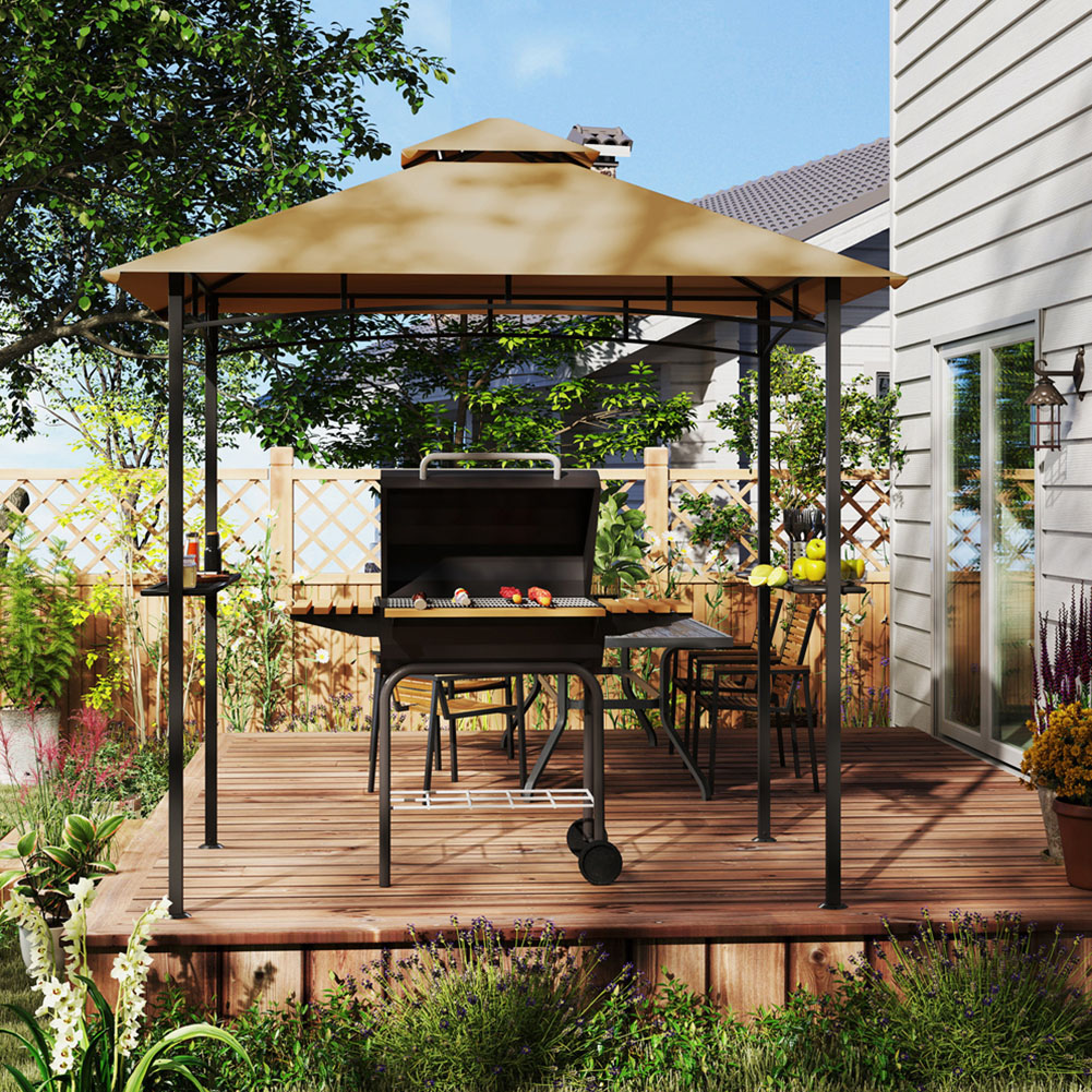 Outsunny 1.4 x 2.4m 2 Tier BBQ Grill Gazebo Image 7