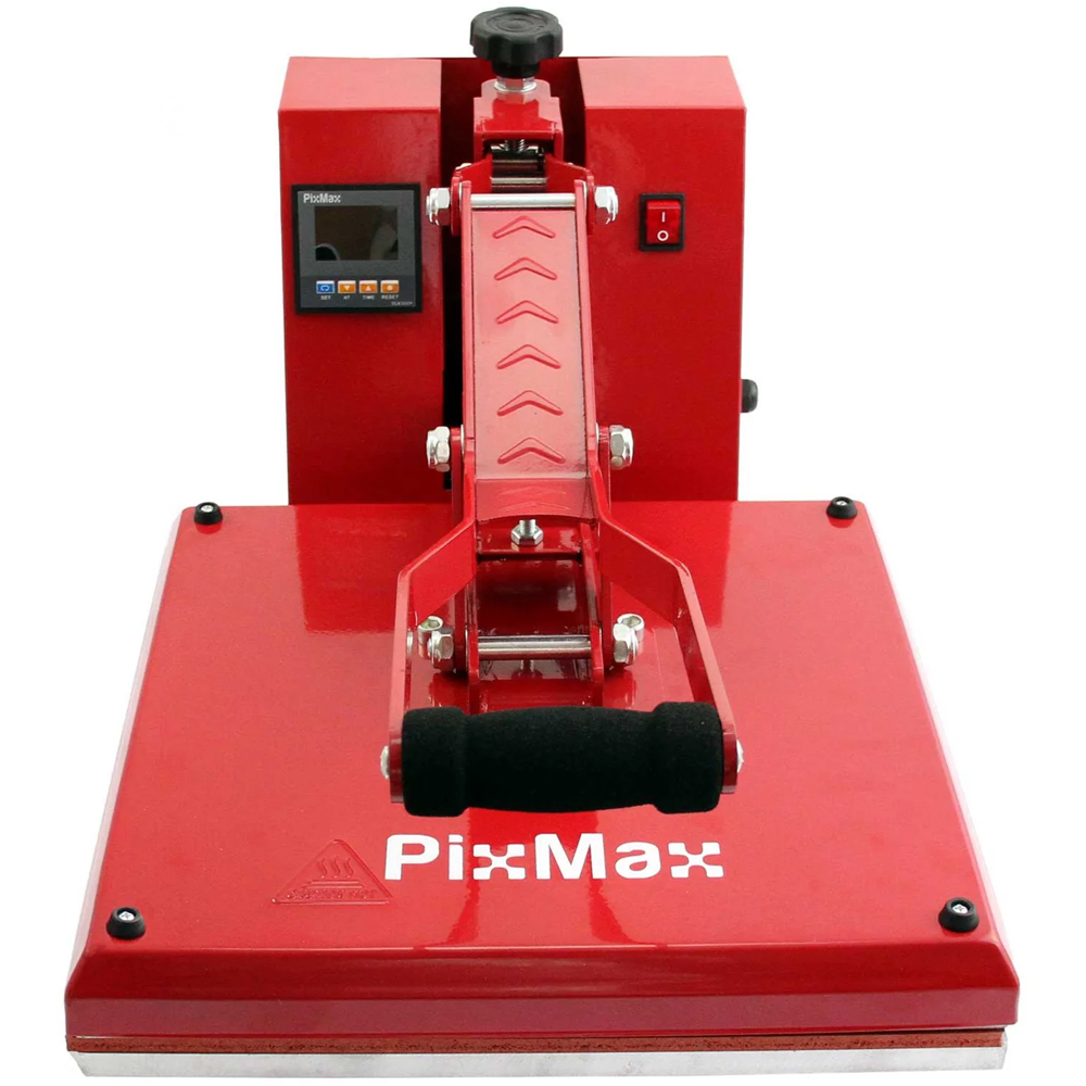 PixMax Clam Heat Press 38cm Vinyl Cutter 720mm and Printer with Weeding Pack Image 1