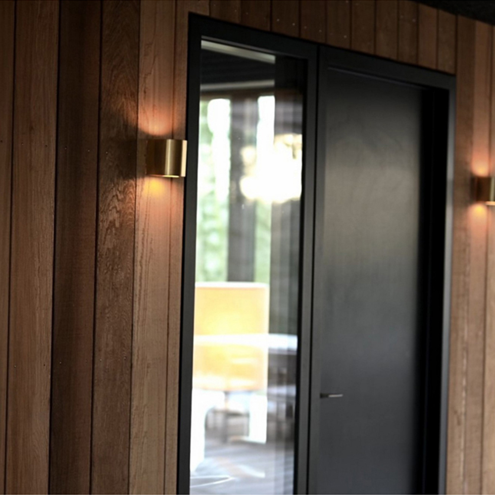 Nordlux Canto 2 Brass Wall Light Image 8