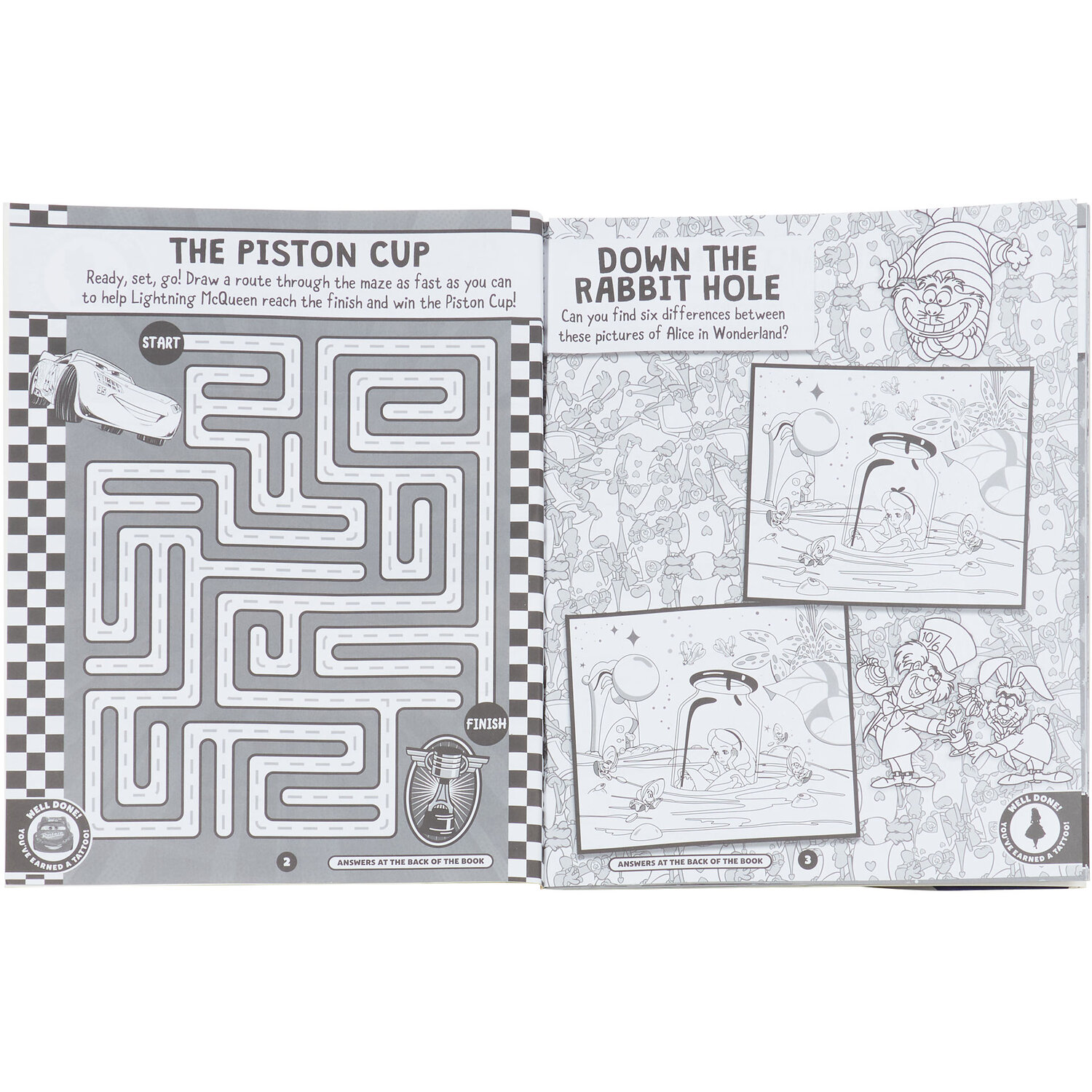 Tattoo and Activity Book Image 5