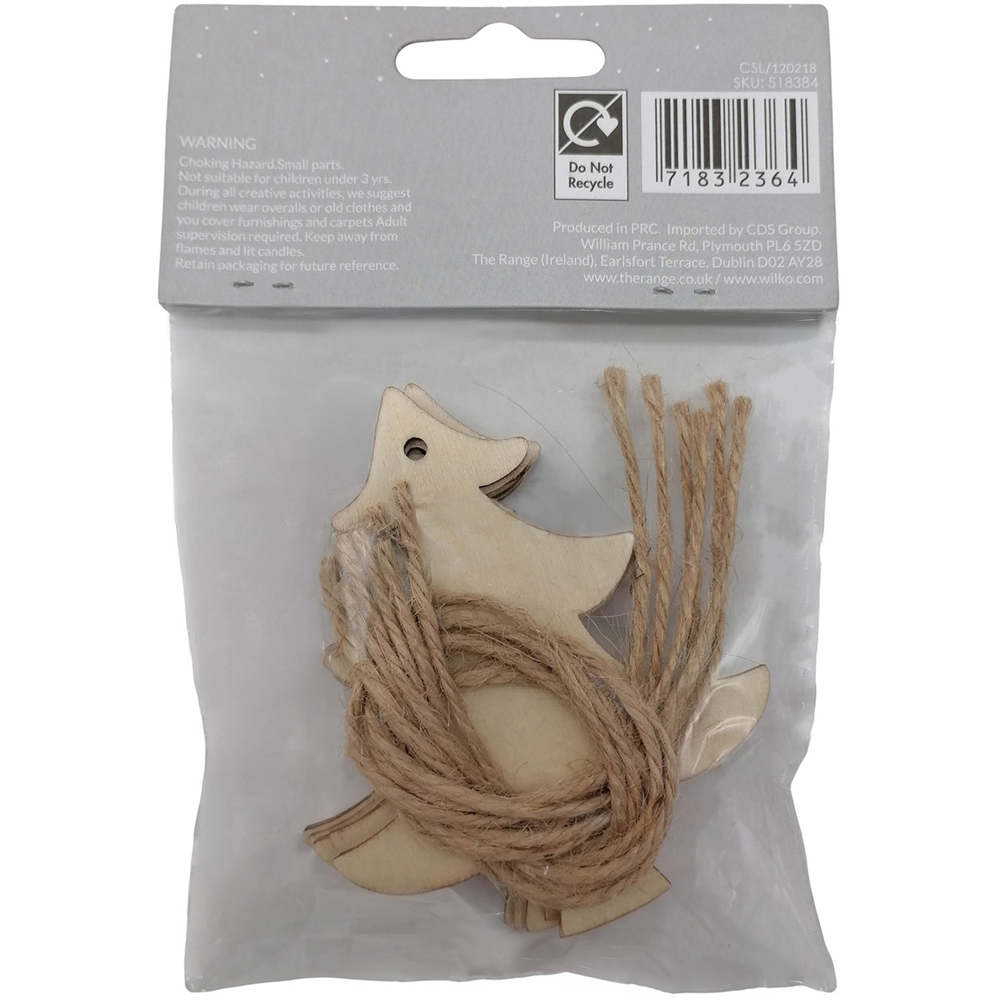Wooden Christmas Shapes Image 7