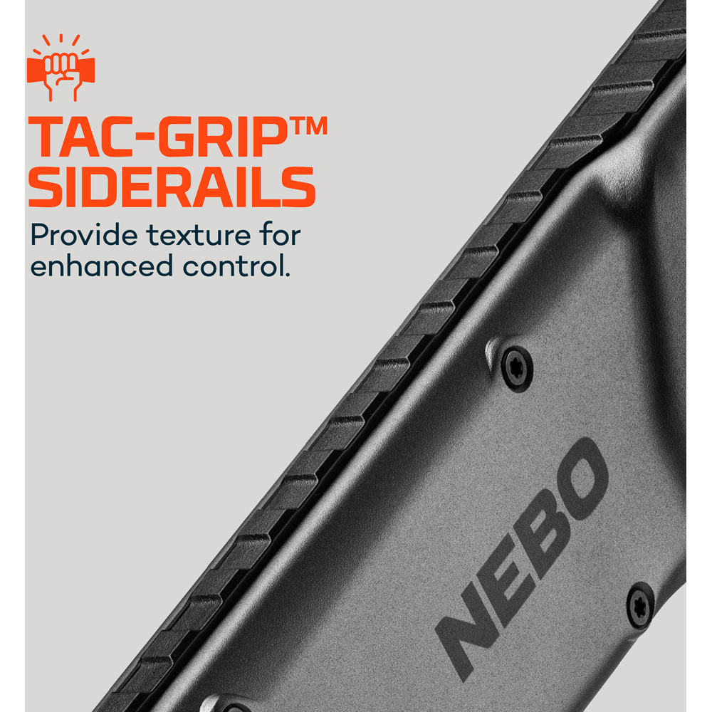 Nebo Edge 2K 2000 Lumens Dynamic Dial Rechargeable Tactical EDC Pocket Flashlight Image 5