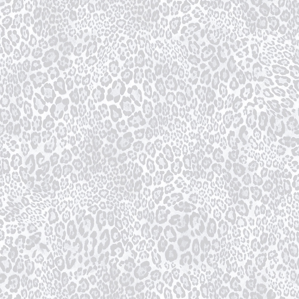 Galerie Natural FX Animal Print Light Grey Wallpaper Image 1