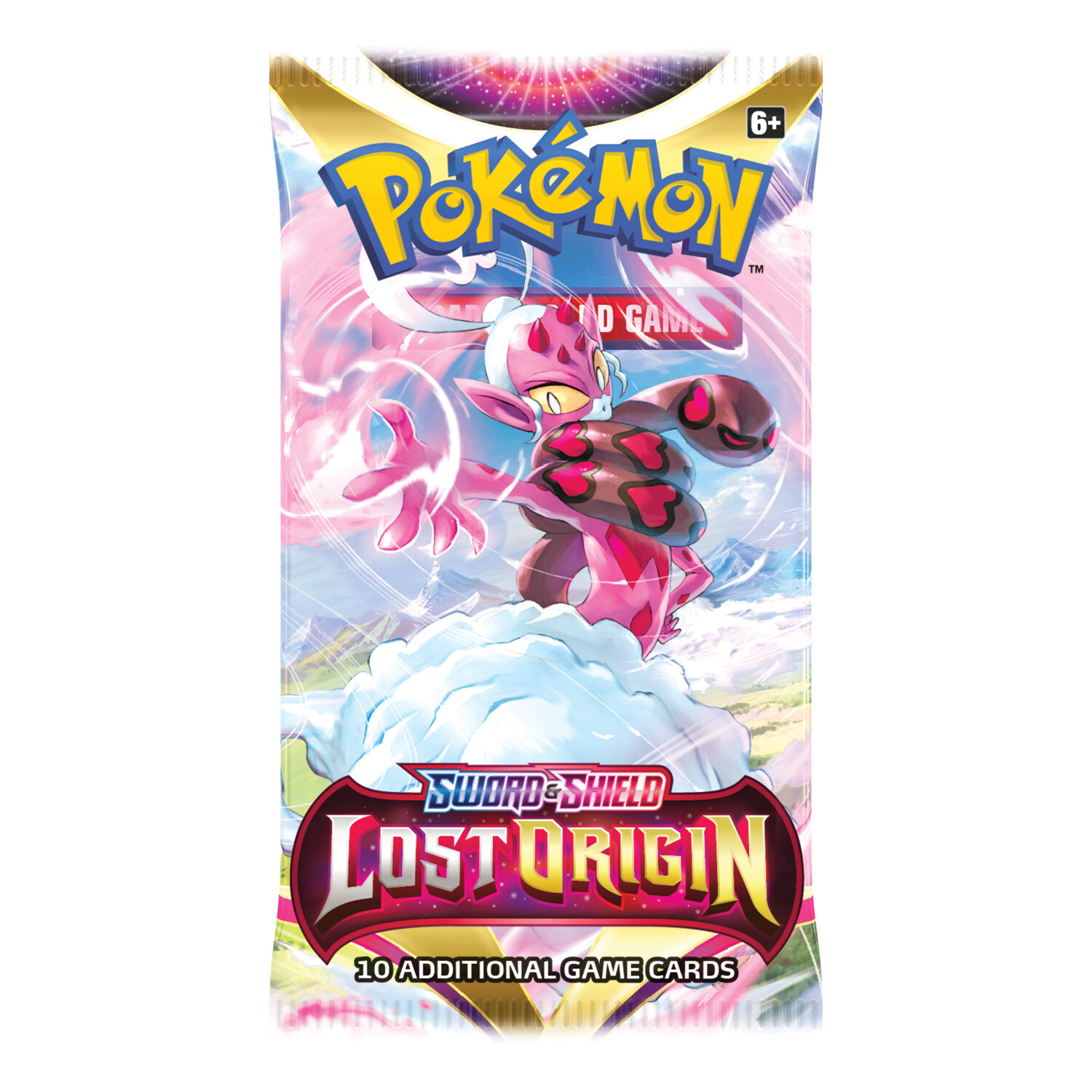Pokemon Sword & Shield Booster Pack - Pink & Blue Image 4