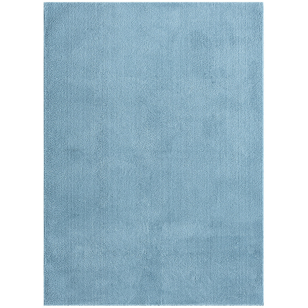 Desire Rugs Comfy Blue Anti Slip Felt Backing Rug 60 x 200cm Image 6