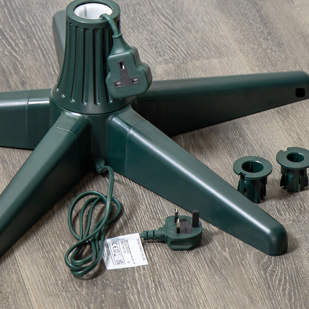 Samuel Alexander Green Rotating Christmas Tree Stand 20 x 65cm Image 3