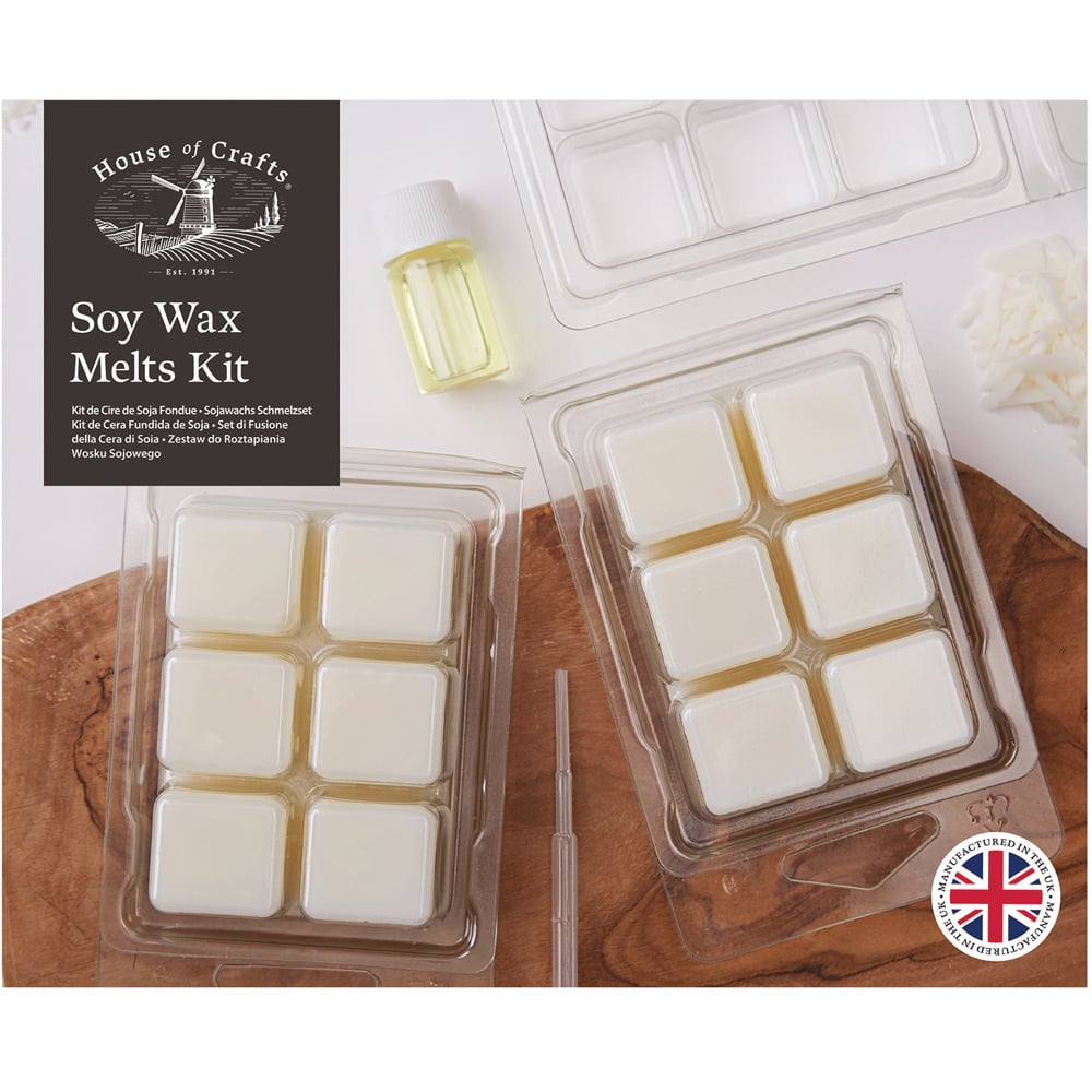 House of Crafts Beige Soy Wax Melts Craft Kit Image 1