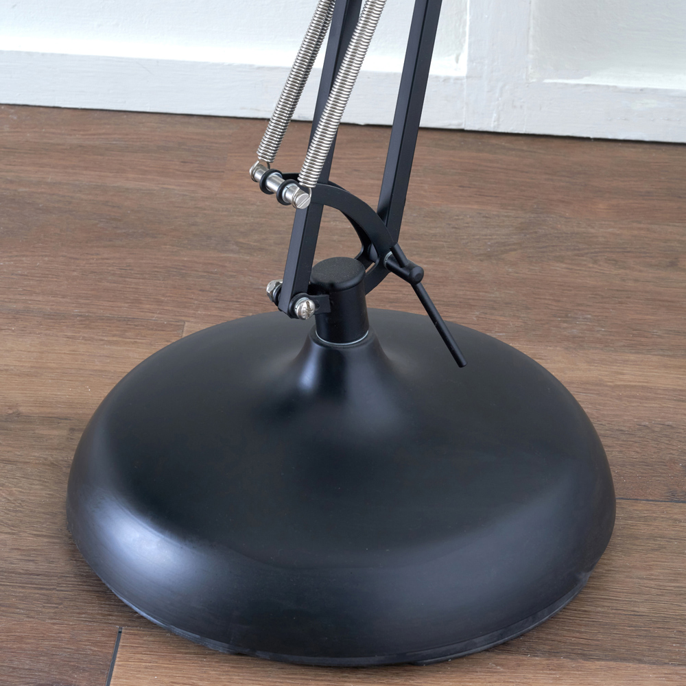 Pacific Lifestyle Alonzo Matt Black Metal Floor Lamp Image 5
