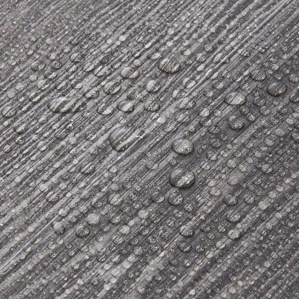 Living and Home Dark Grey Wood Grain Rectangle PVC Flooring 20 Pack Image 6