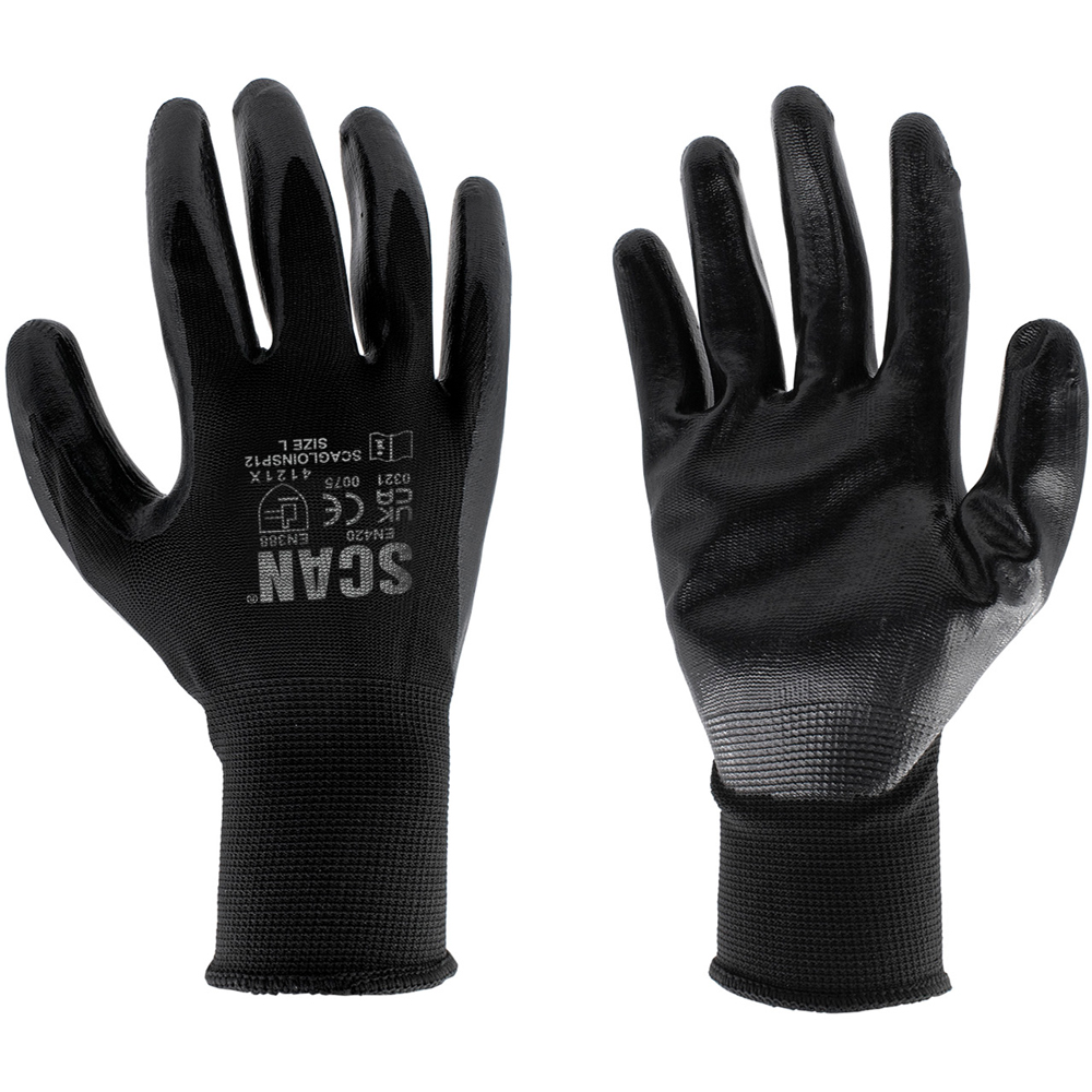 Scan Size 8 Inspection Seamless Glove 12 Pack Image 1