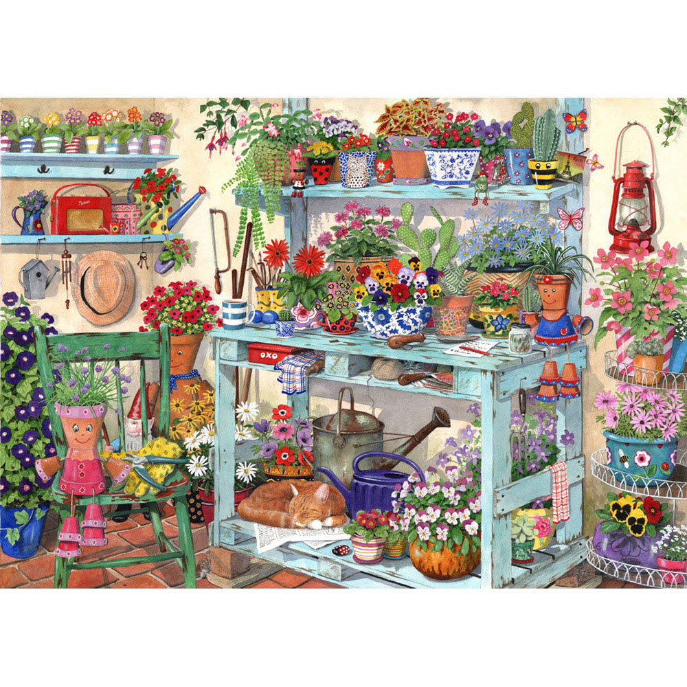 The House of Puzzles Going Potty 1000 Piece Jigsaw Puzzle Image