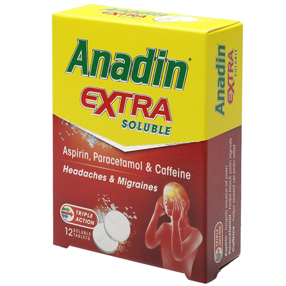 Anadin Extra Soluble Aspirin 12 pack Image