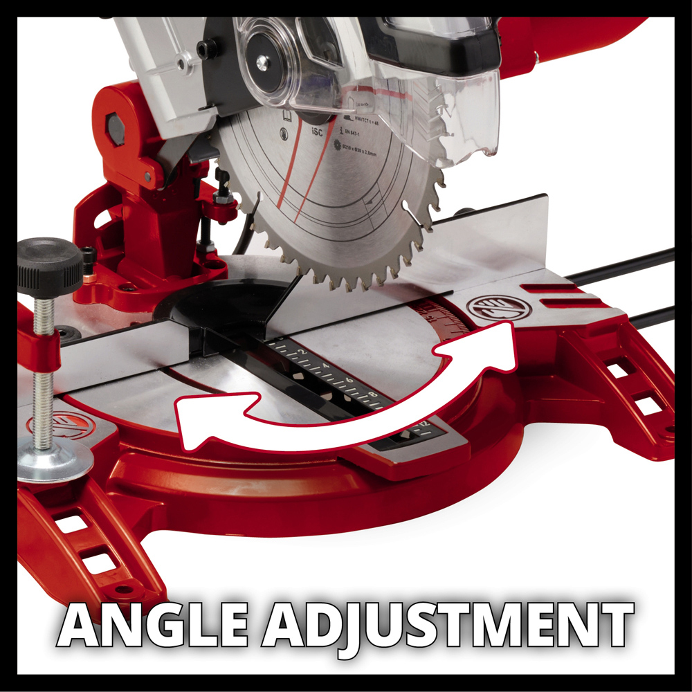 Einhell TC-MS 2112 Mitre Saw 210mm Image 5