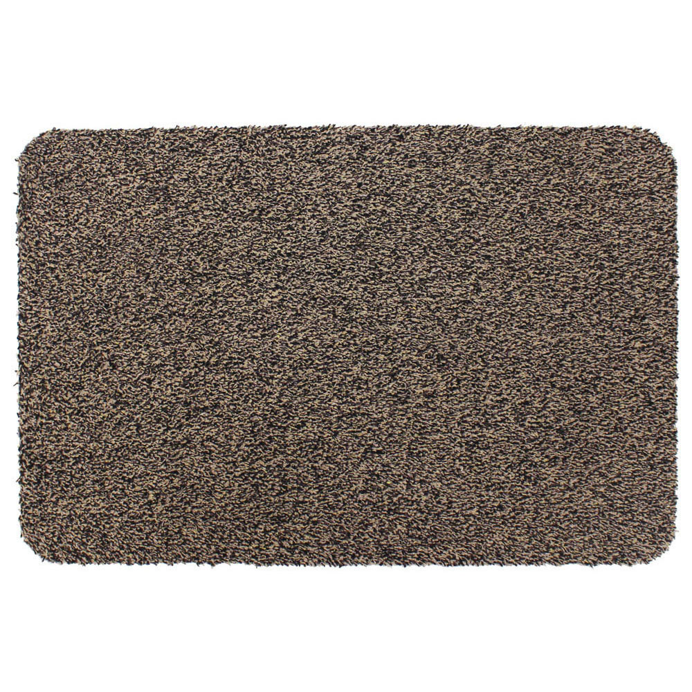 JVL Tanami Brown Barrier Doormat and Runner Set of 2 Image 4