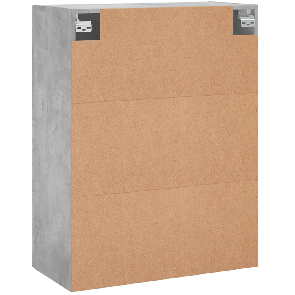 vidaXL 2 Door Concrete Grey Wall Mounted Cabinet 2 Pack Image 8