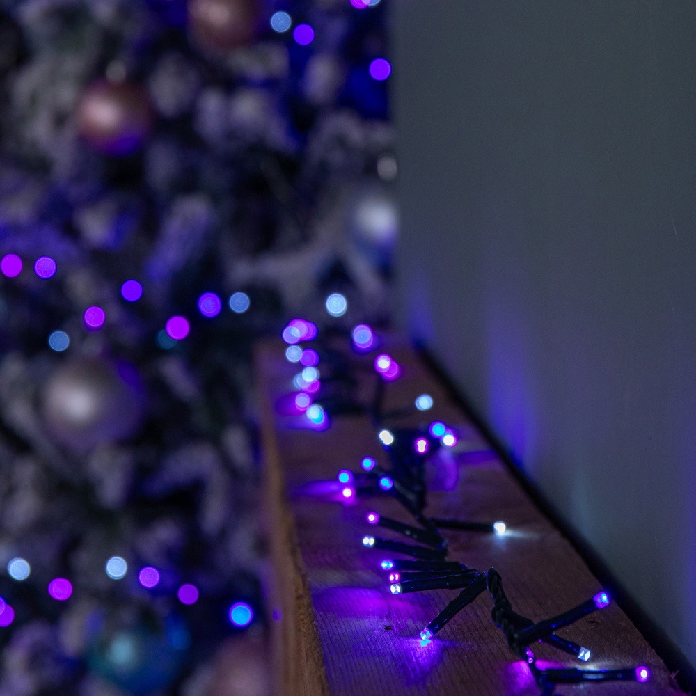 Samuel Alexander TreeBrights 1500 Multicoloured LED Christmas String Lights 37.5m Image 1