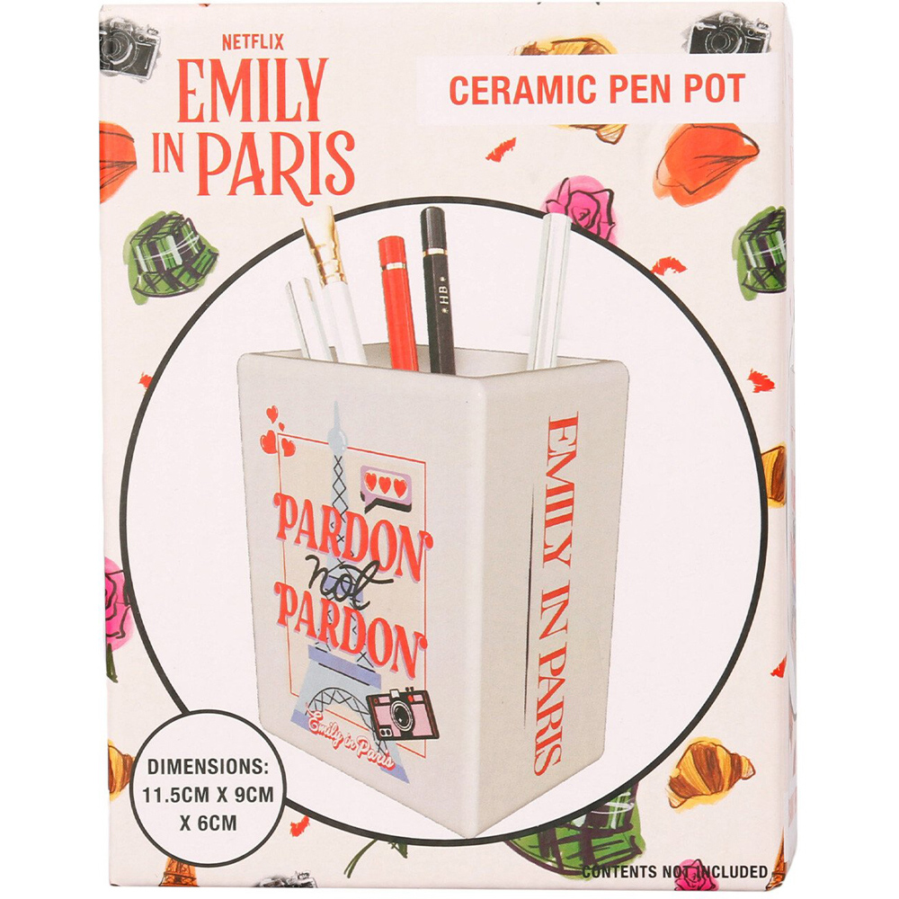 Emily in Paris Ceramic Pen Pot - Neutral Image 2