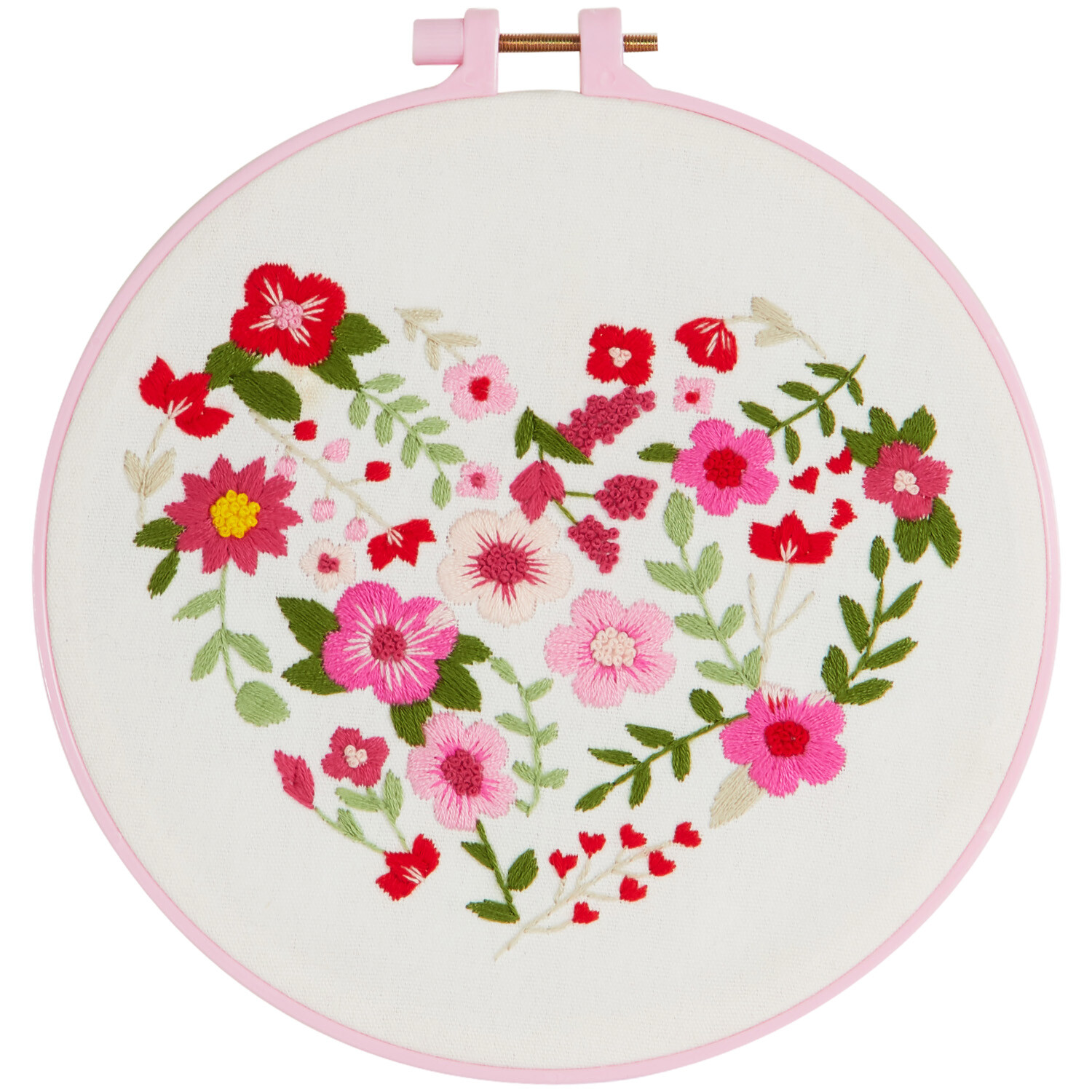 Cross Stitch Heart - Multicolour Image 3