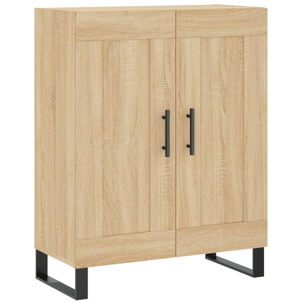 vidaXL 2 Door 3 Shelf Sonoma Oak Highboard Image 7