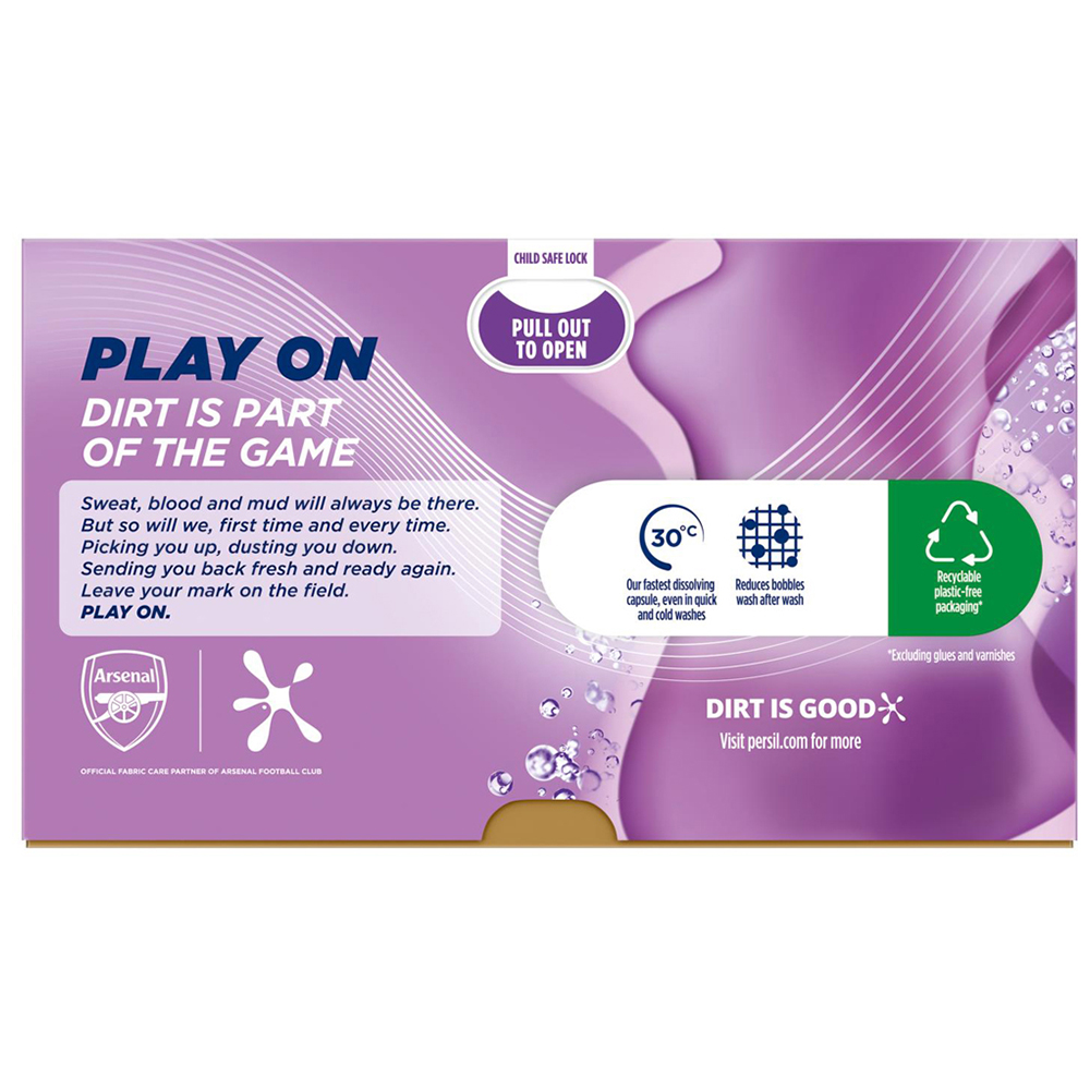 Persil Colour Protect 3 in 1 Washing Capsules XL 36 Washes 4 Pack Image 3