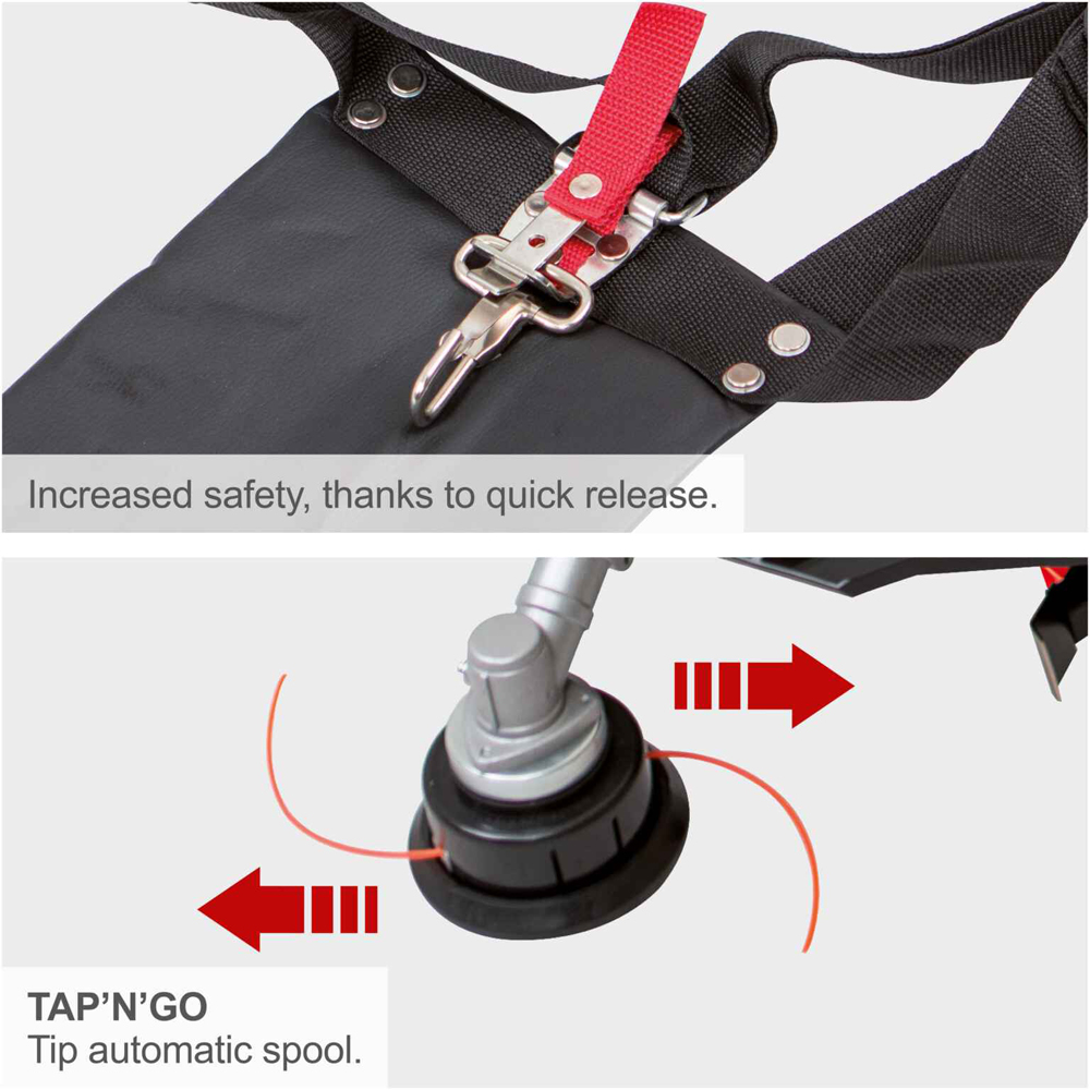 Scheppach PMT520 4-in-1 Multifunction Petrol Garden Tool Image 9