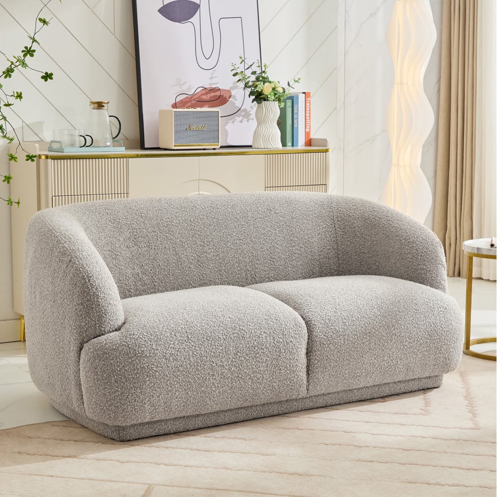 Sutton 2 Seater Taupe Sofa Image 3