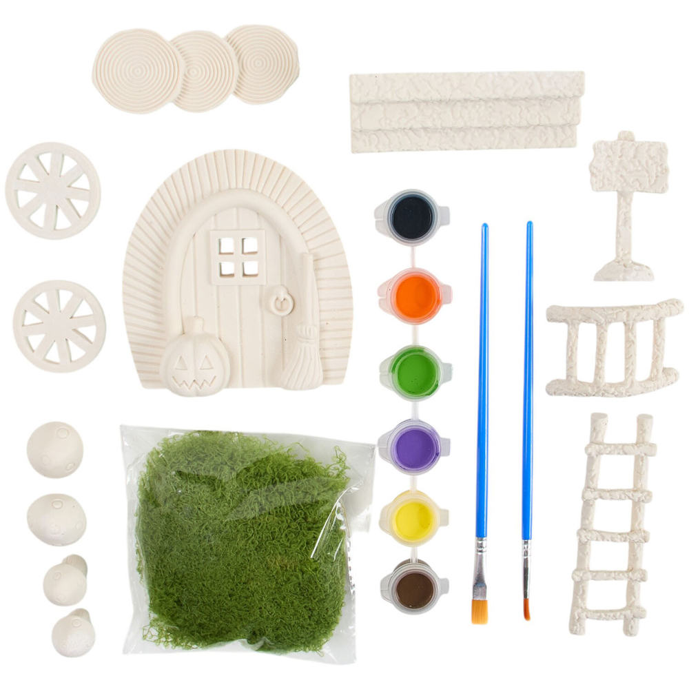 Pumpkin Decor Painting Kit White Image 3
