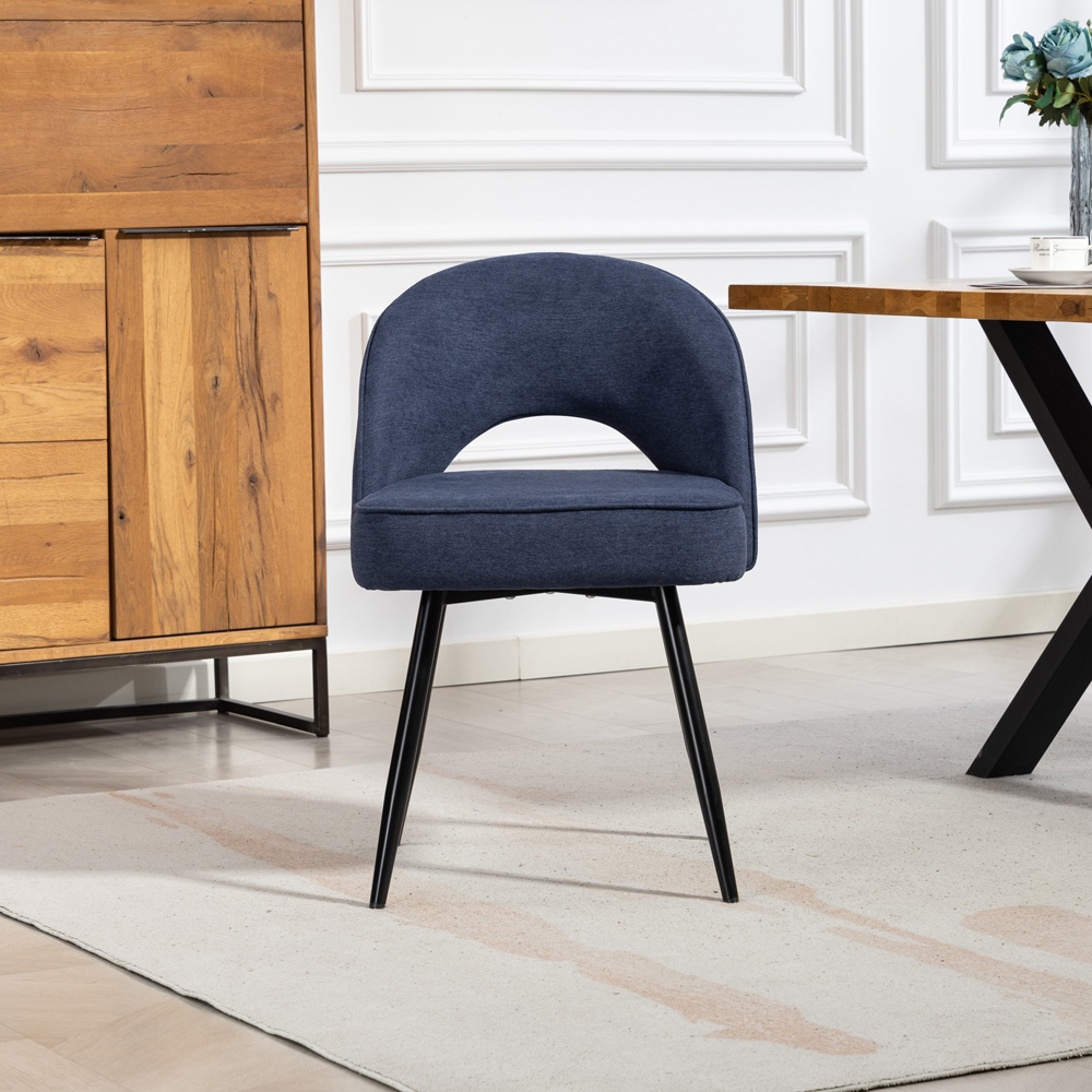 Artemis Home Ashley Set of 2 Denim Dining Chairs Image 3