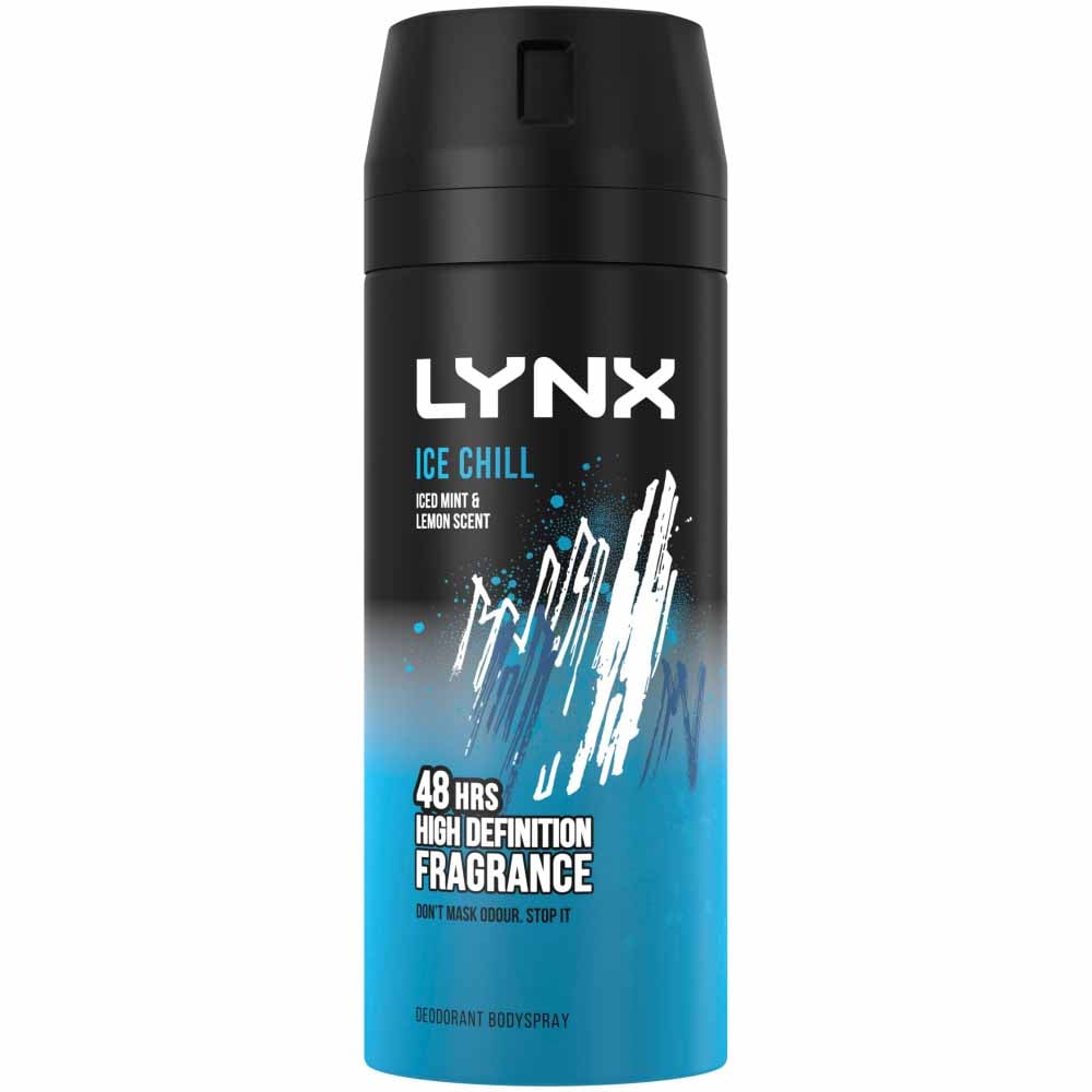Lynx Ice Chill Dark Body Spray 150ml Image 1