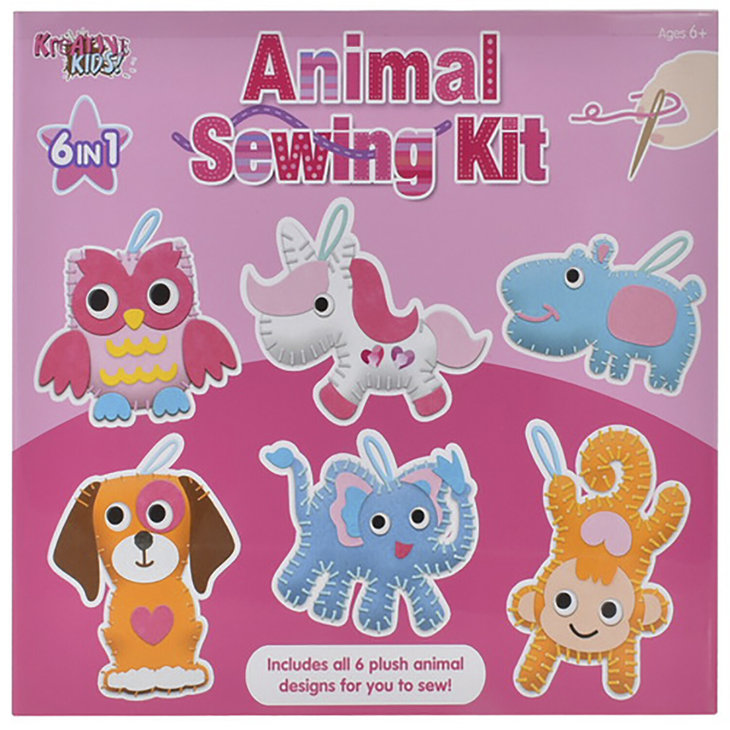 Kreative Kids Animal Sewing Kit Image