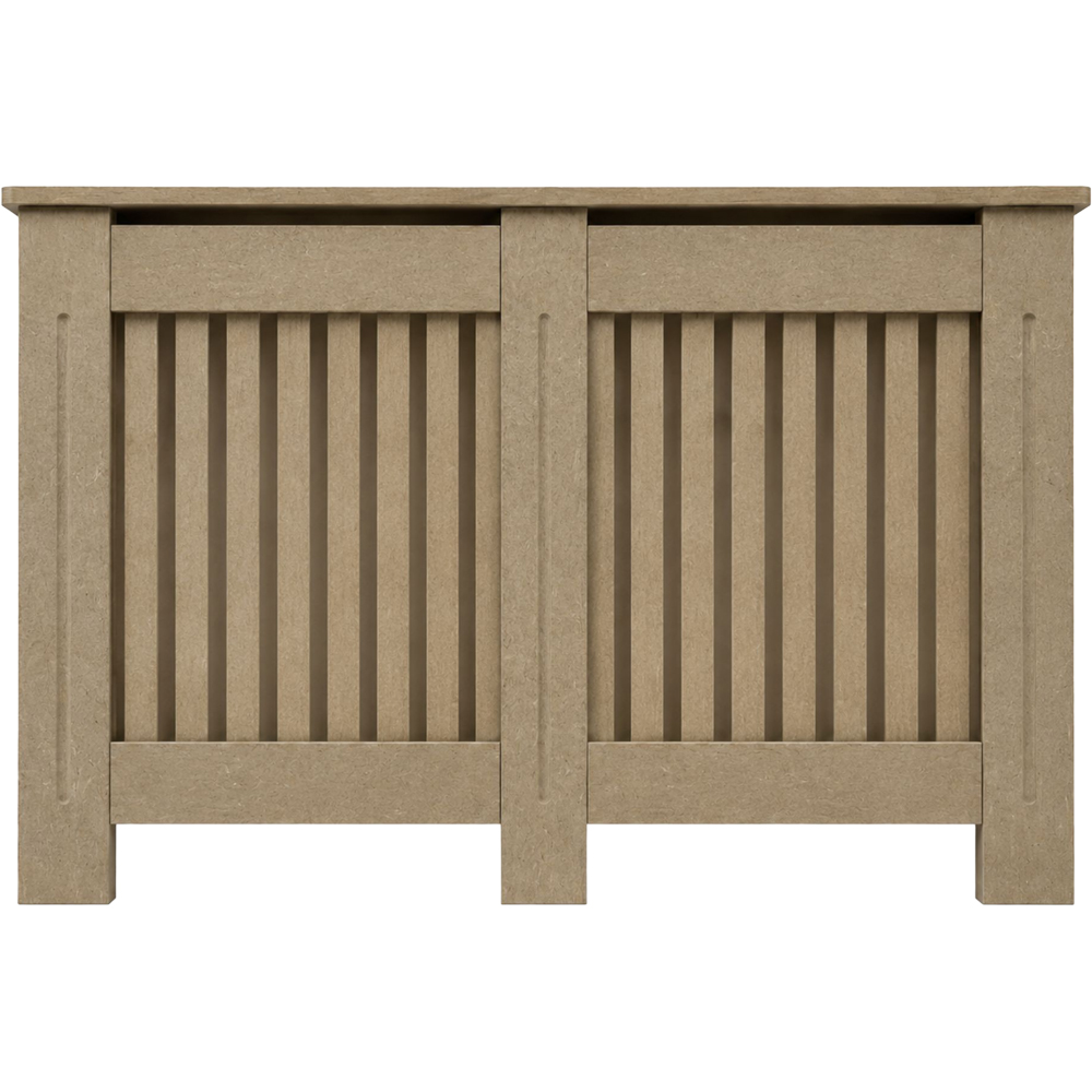 Caecus Unfinished Vertical Slat Radiator Cover 815 x 1520 x 190mm Image