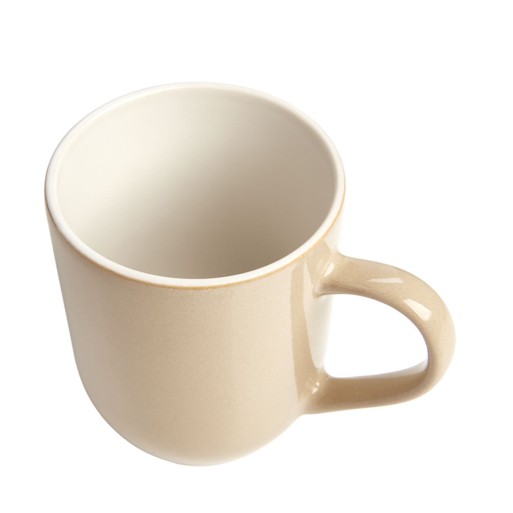 Wilko Taupe Reactive Glazed Mug Image 2