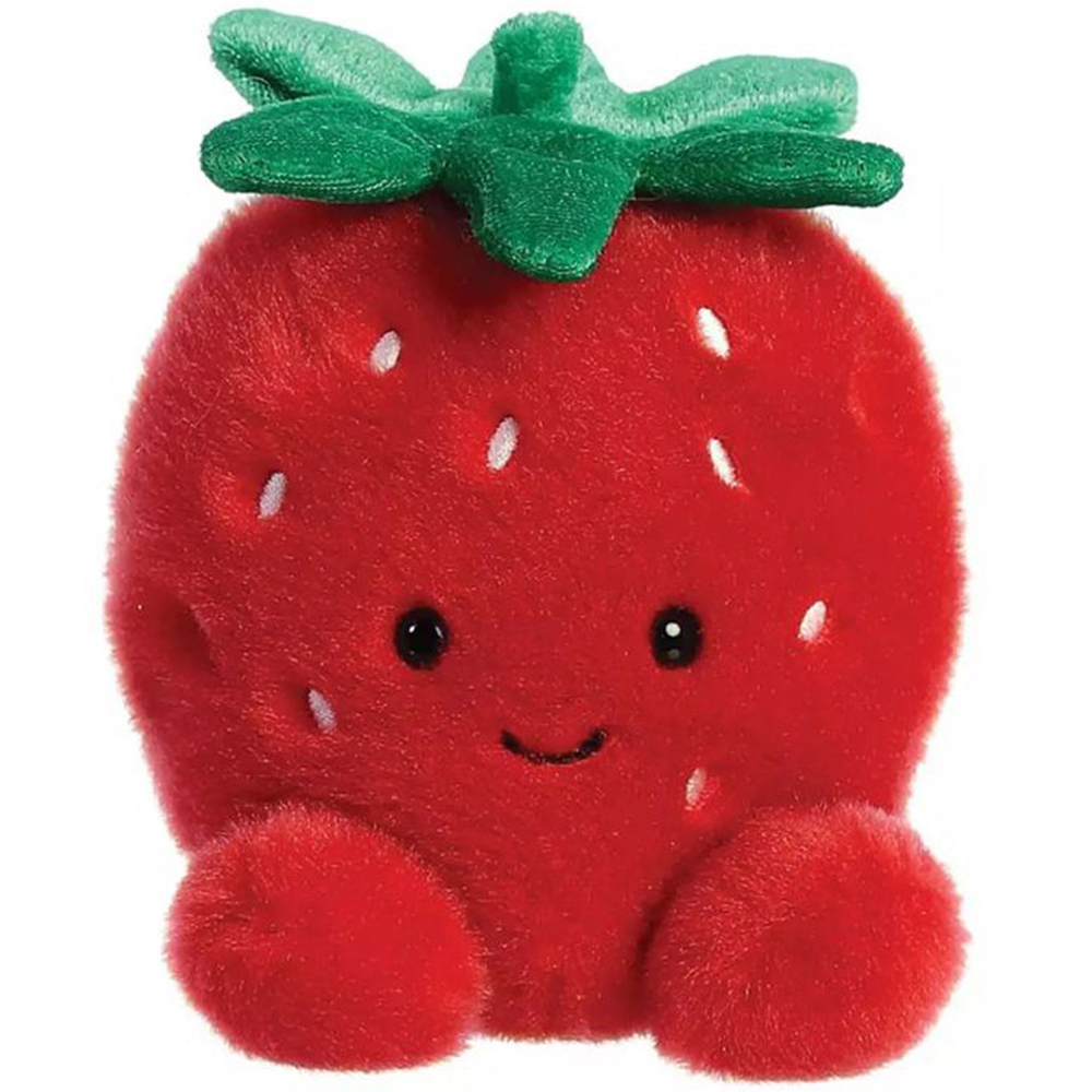 Aurora Palm Pals Tucker Mandarin and Juicy Strawberry Soft Toys 13cm Image 3